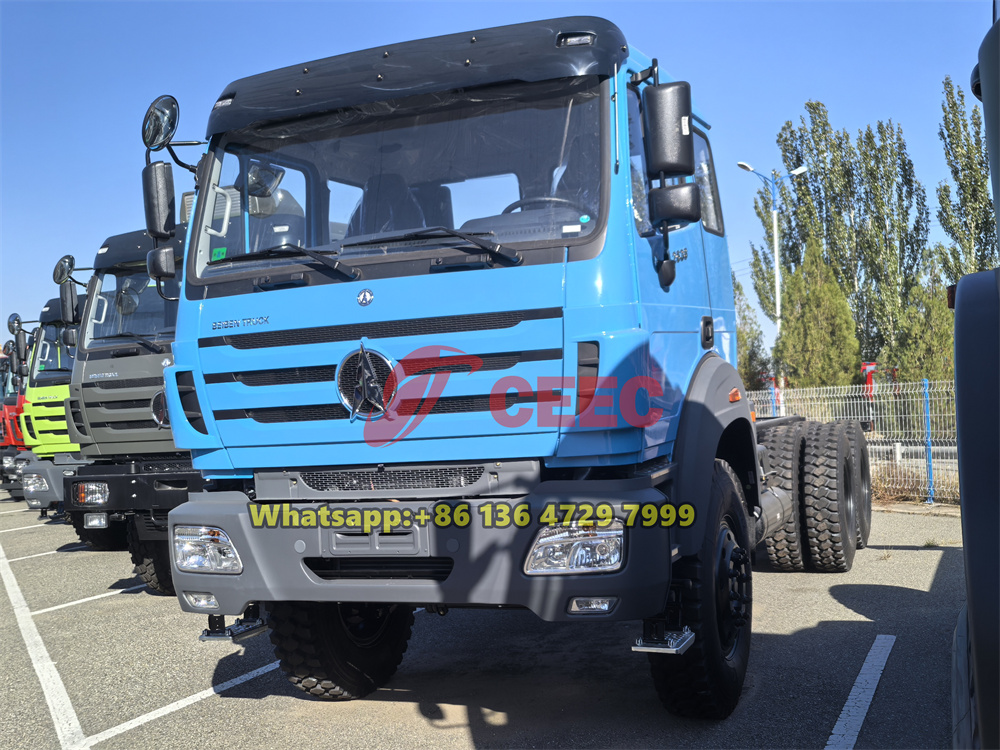 beiben 6x6 drive military truck