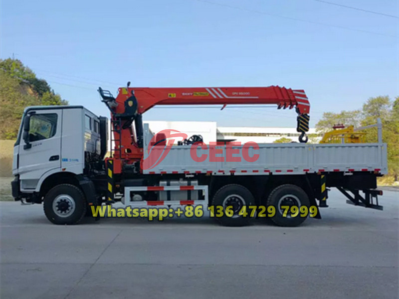 Beiben 6×6 wildland crane truck