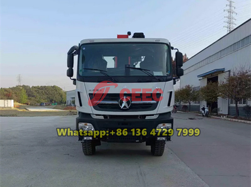 Beiben V3 6×6 AWD loader crane