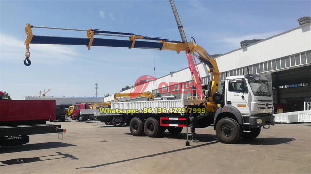 Beiben 2638 heavy crane truck