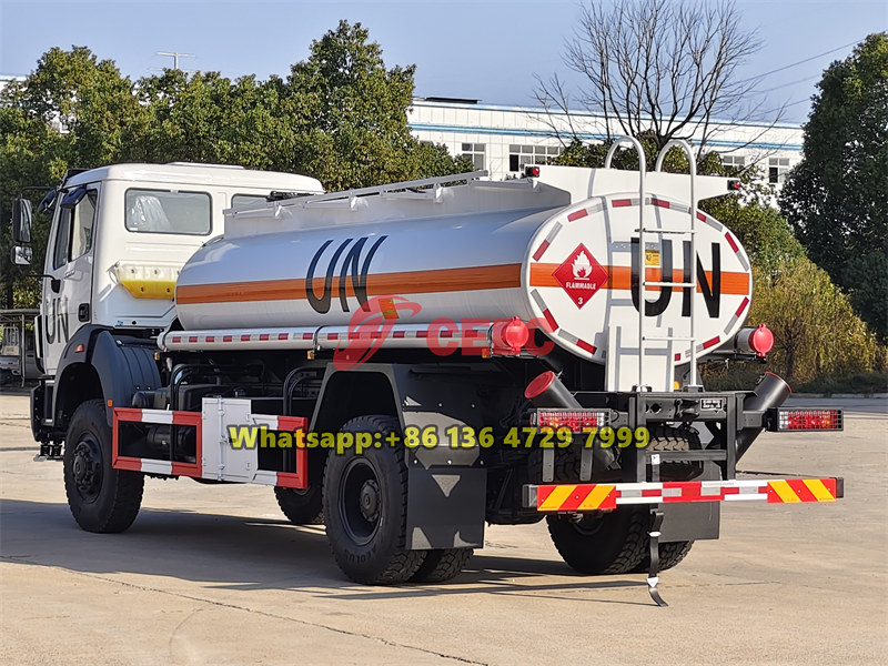 Beiben 4×4 off-road fuel tanker truck Beiben 4×4 off-road fuel tanker truck