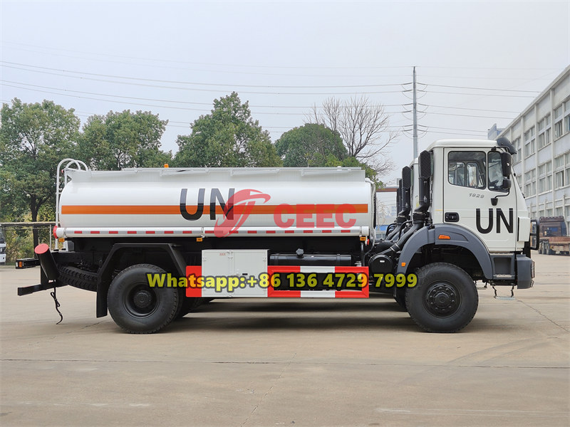 Beiben 4×4 fuel bowser for sale Beiben 4×4 fuel bowser for sale