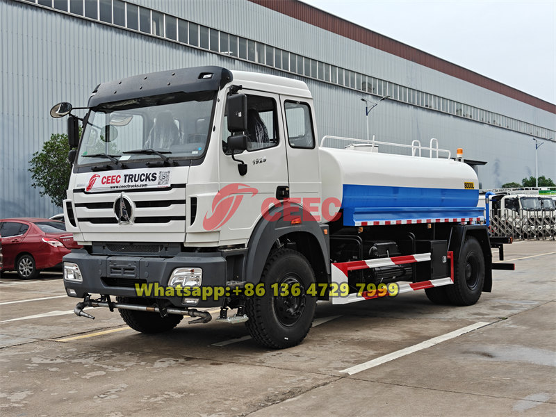 Beiben 8000 liters water bowser