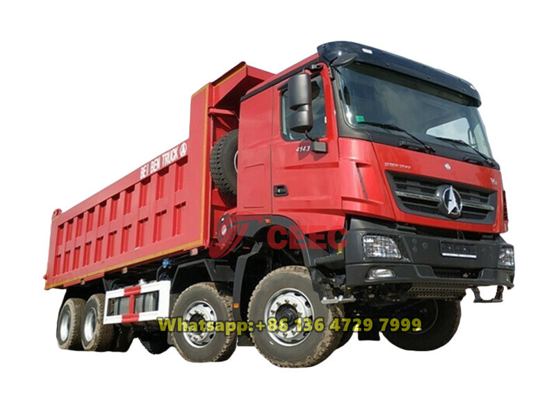Beiben 8×4 construction dump truck Beiben 8×4 construction dump truck