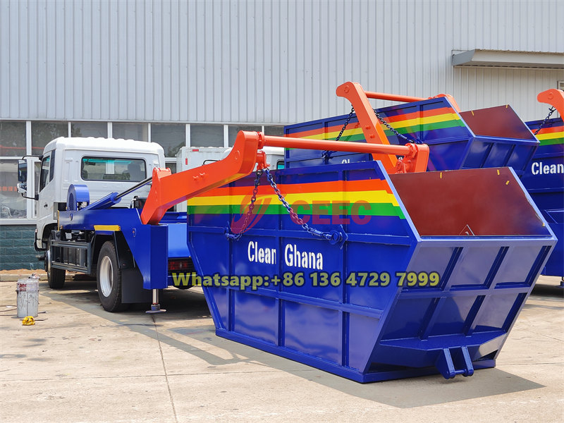 Beiben 10 tons skip loader garbage truck