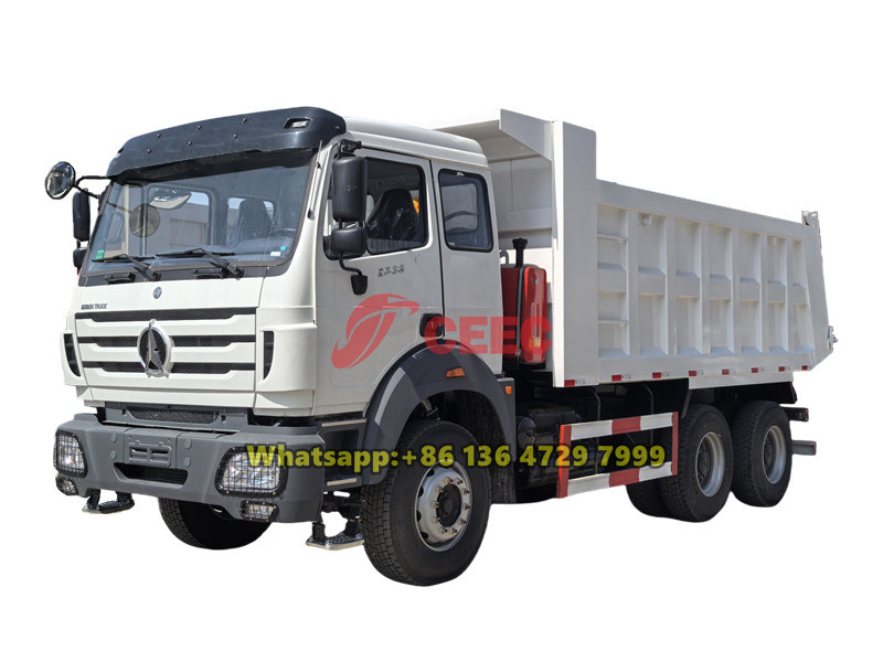beiben 6×4 heavy tipper truck
