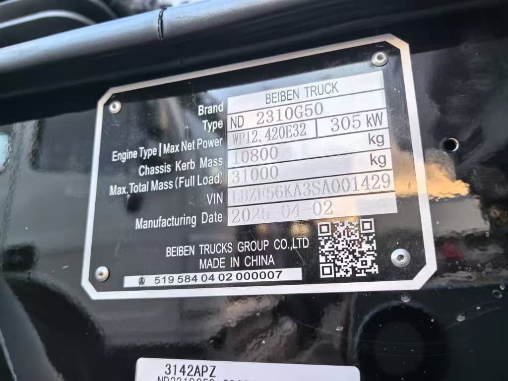 beiben 3142 off road truck beiben 3142 off road truck