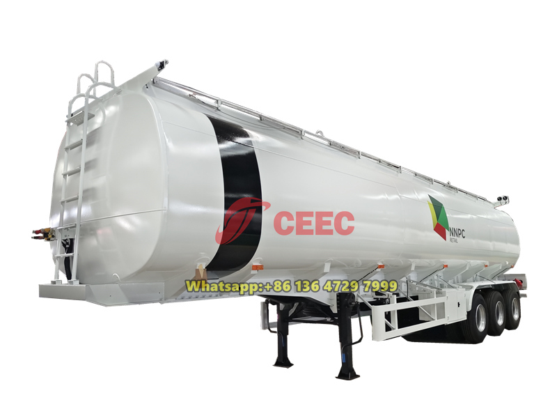 3 axles fuel tanker trailer