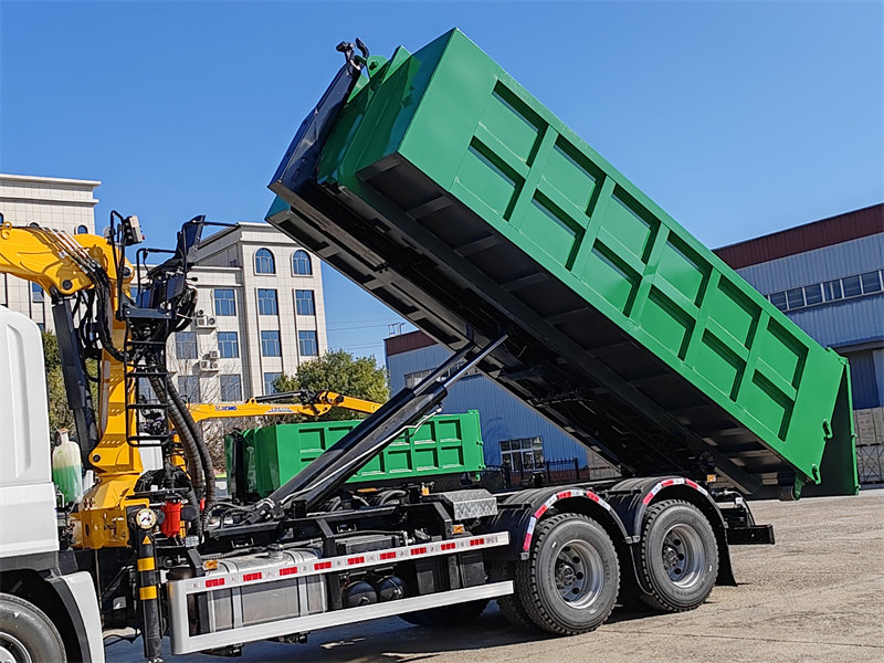 Beiben hook loader garbage truck