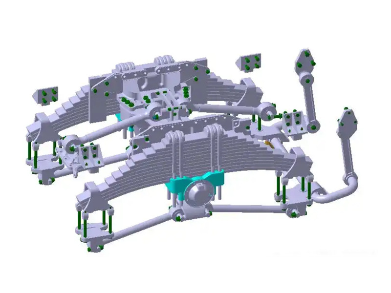 Beiben 2642 hook loader garbage truck