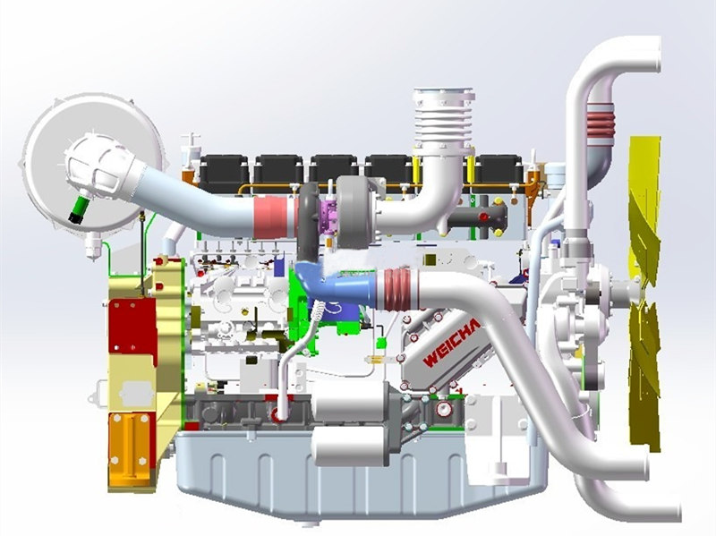 Weichai WP13 430 engine for beiben truck