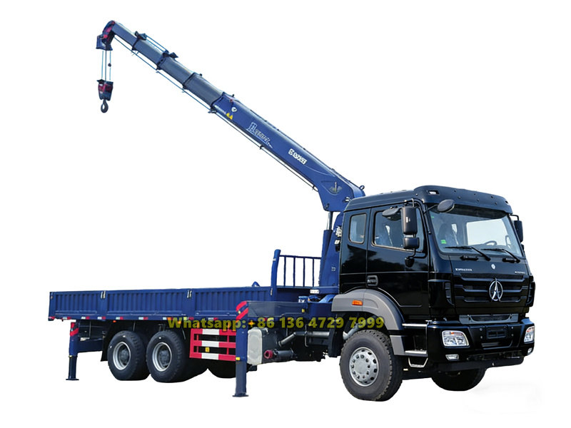 beiben 2638 telescopic boom truck