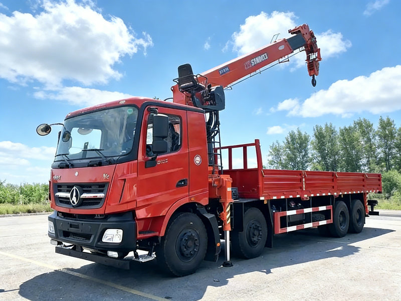 Beiben V3 heavy boom crane truck