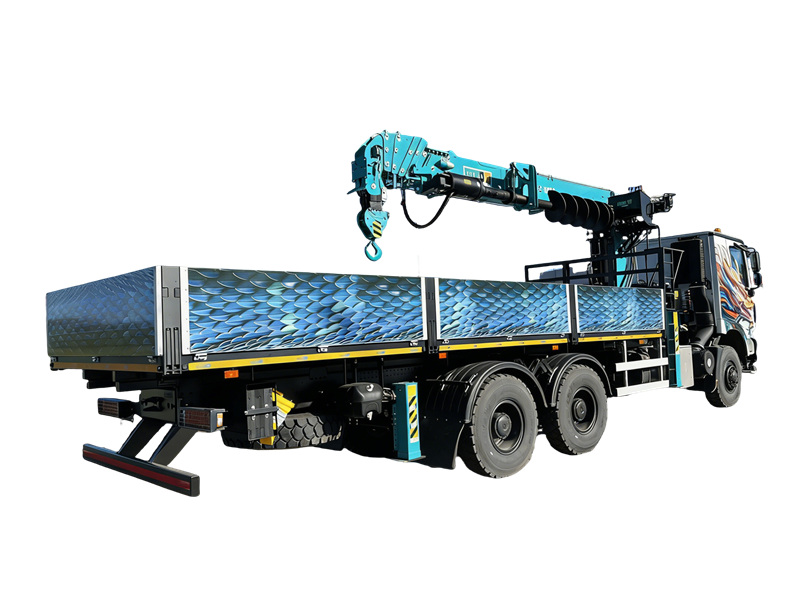 Beiben V3 truck mounted telescopic crane