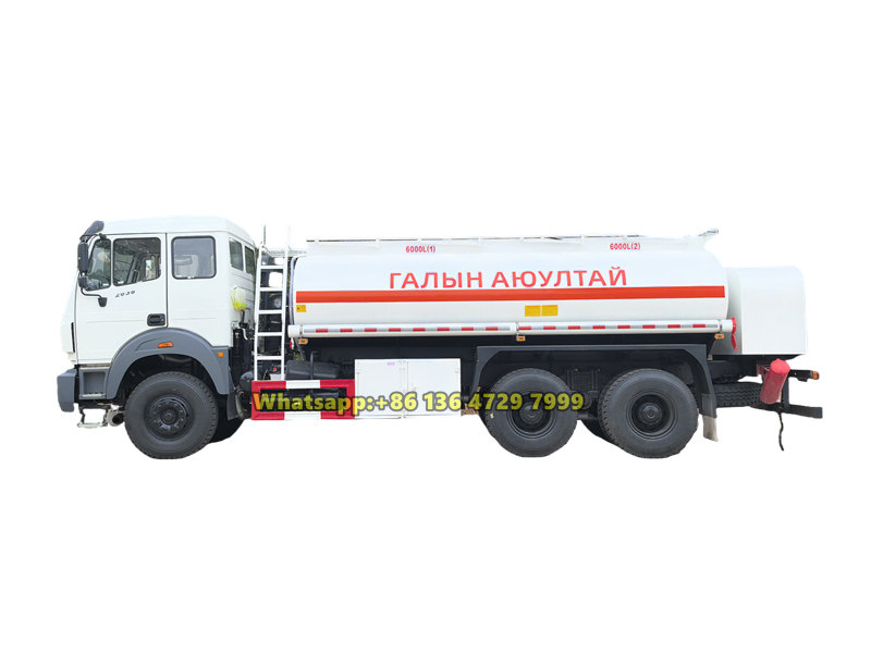 Beiben 12000L mobile diesel bowser
