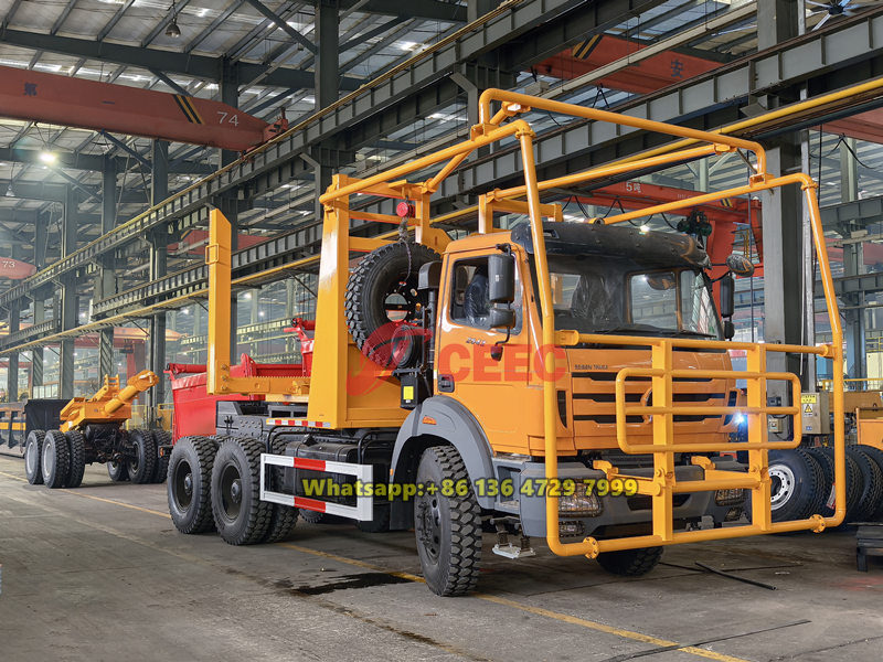 Beiben 6×6 logging truck