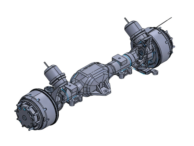 Beiben 6×6 off-road truck chassis