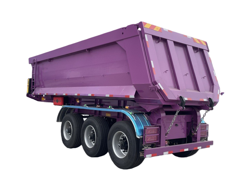 Tri-axle 50 ton tipper semi-trailer