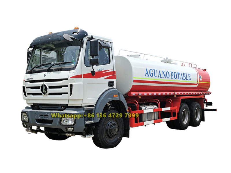 Beiben 6×6 water spray truck for sale