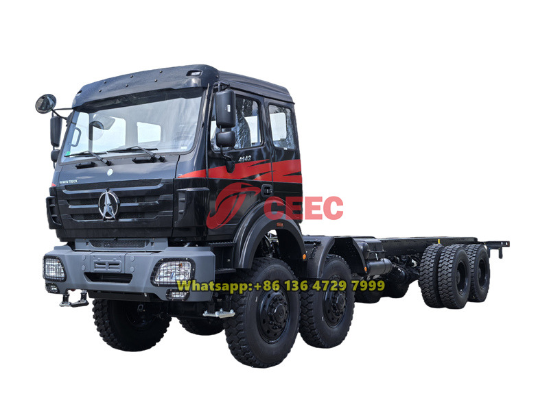 Beiben 8×8 420HP chassis