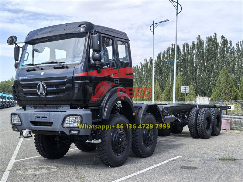 Beiben 8×8 off-road lorry chassis