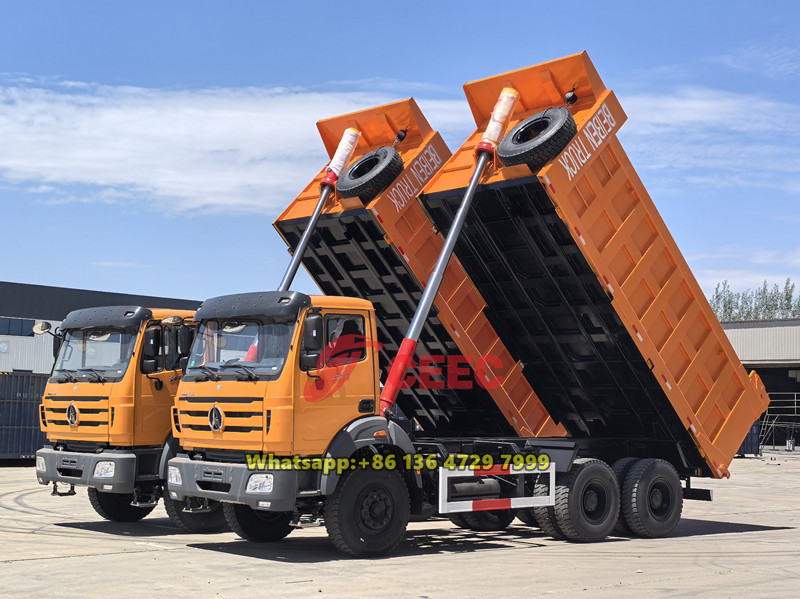 Beiben 30 ton tipper trucks for sale