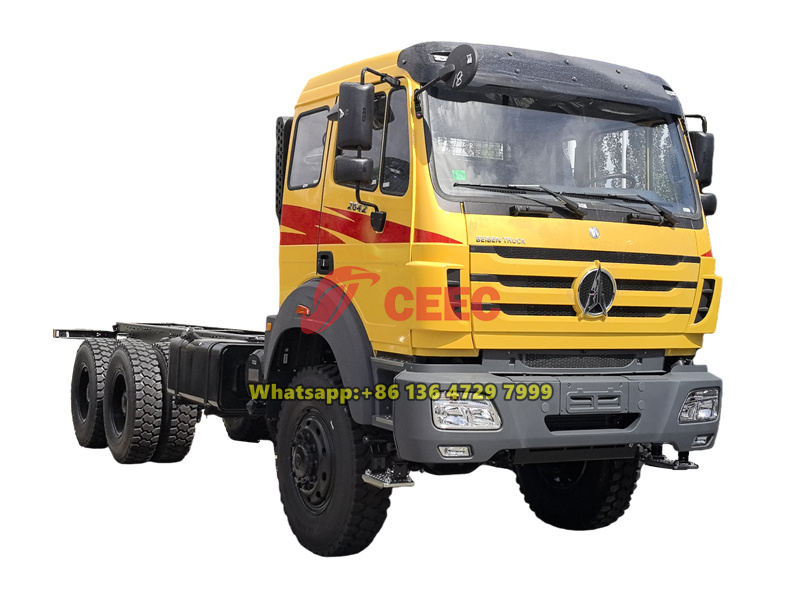 Beiben 6×6 420HP cargo chassis Beiben 6×6 420HP cargo chassis