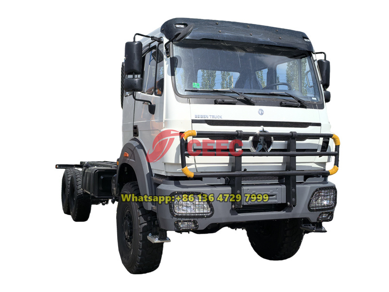 Beiben 6×6 380HP cargo chassis Beiben 6×6 380HP cargo chassis