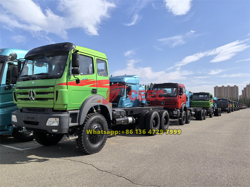 Beiben 6×6 all wheel dirve vehicles Beiben 6×6 all wheel dirve vehicles
