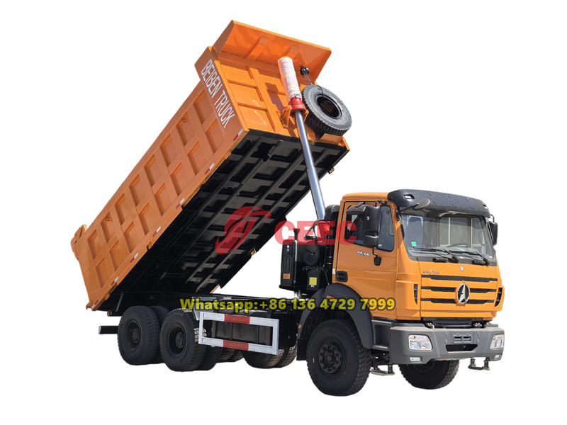 Beiben 2638 heavy duty tipper lorry