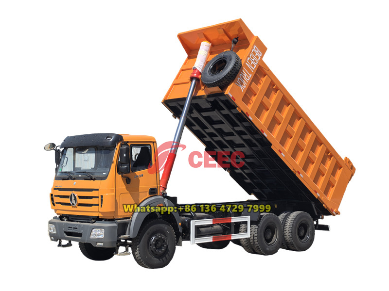 Beiben 6×4 heavy tipper truck