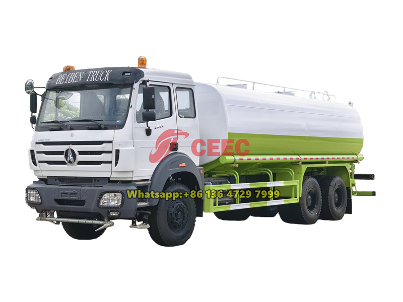 Beiben 20 ton water tanker truck Beiben 20 ton water tanker truck