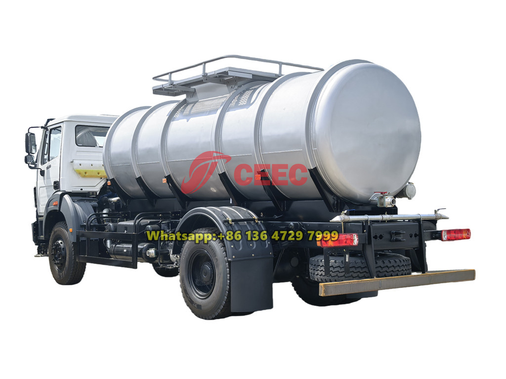 Beiben 6 wheeler potable water transport truck