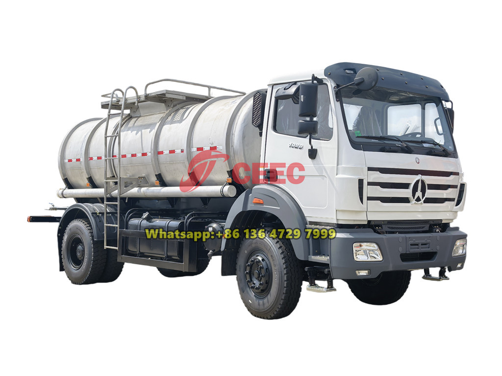 Beiben 10CBM potable water tanker truck