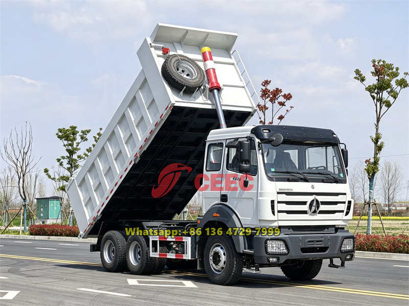 Beiben 6×4 heavy duty dumper lorry