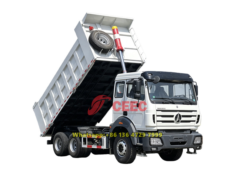 Beiben 10 wheeler mining dump truck