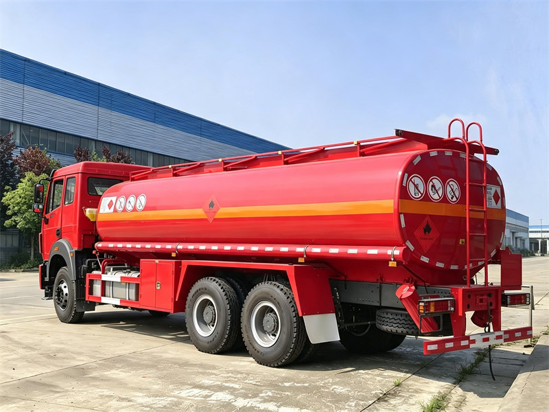 Beiben 6×4 mobile fuel tanker truck Beiben 6×4 mobile fuel tanker truck