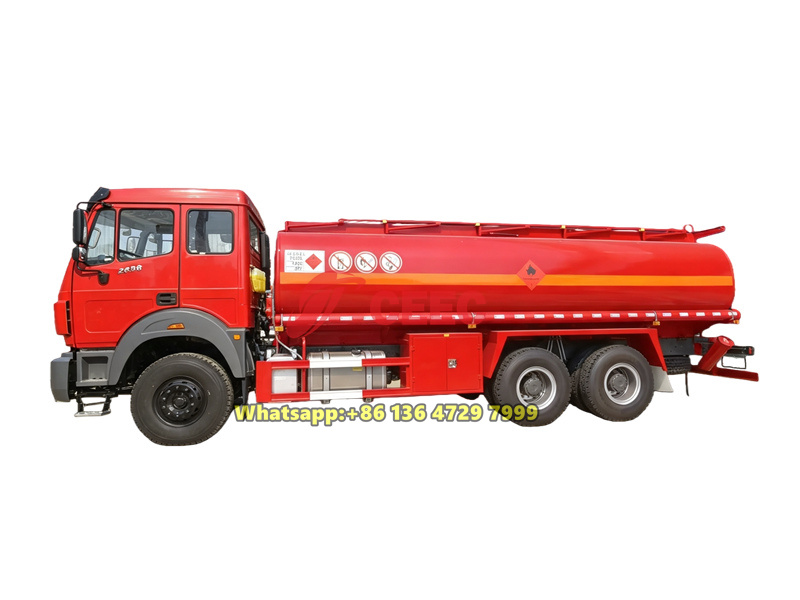 Beiben 6×4 heavy duty fuel bowser Beiben 6×4 heavy duty fuel bowser