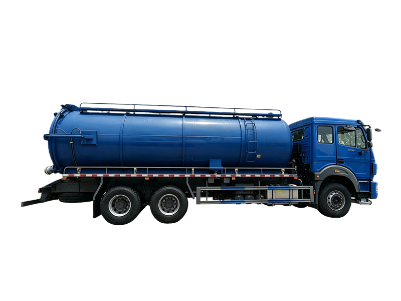 Beiben 2642 truck mounted vacuum tank