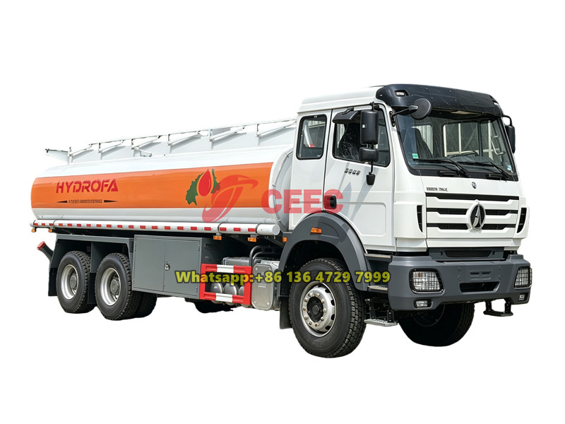 Beiben 6×4 fuel tanker truck Beiben 6×4 fuel tanker truck