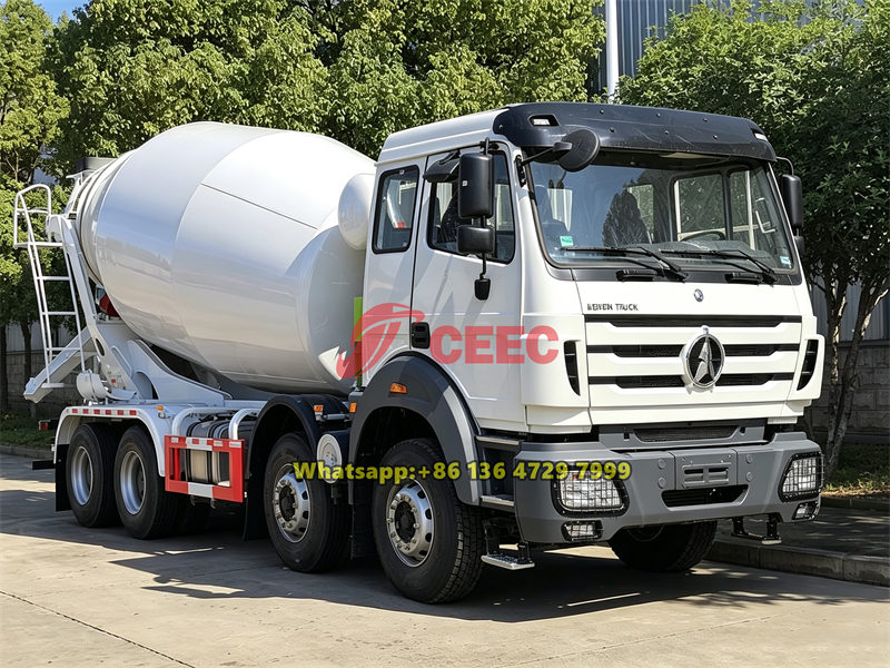 Beiben 8x4 cement mixer truck