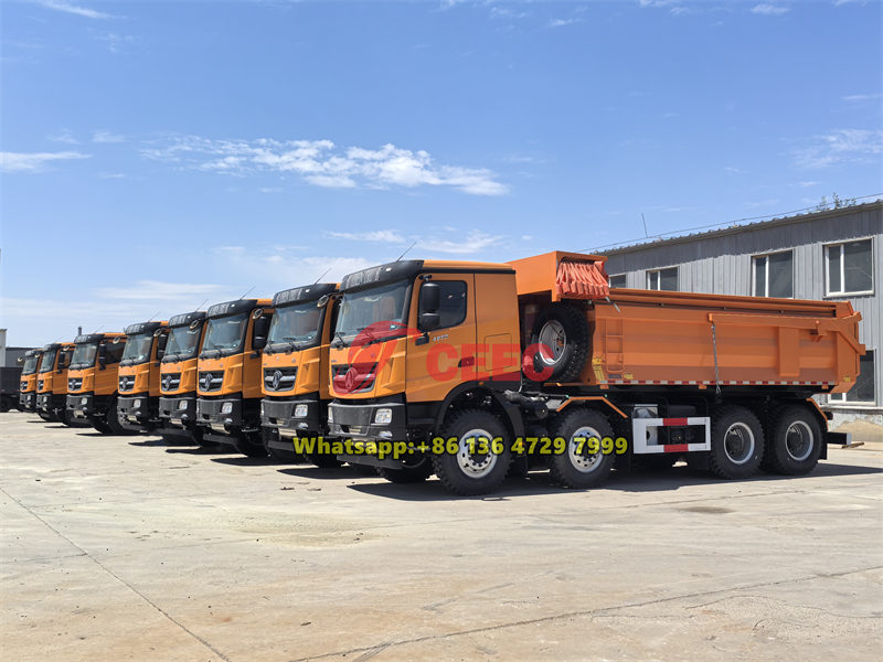 Beiben V3 8×4 mining dumper trucks for sale