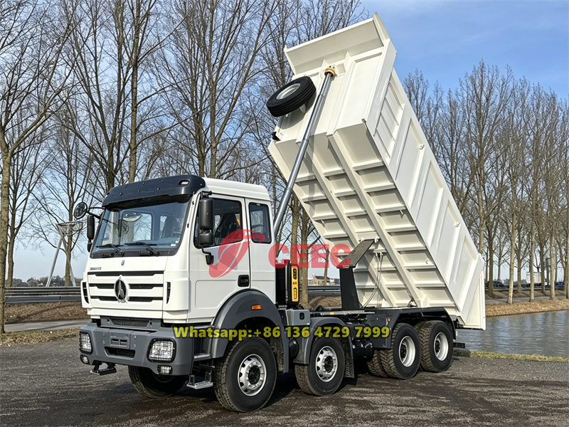 Beiben 8×4 construction dumper lorry