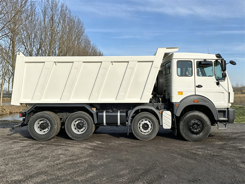 Beiben 8×4 heavy duty construction dumper truck