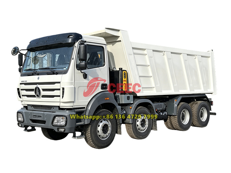 Beiben 8×4 heavy dumper truck