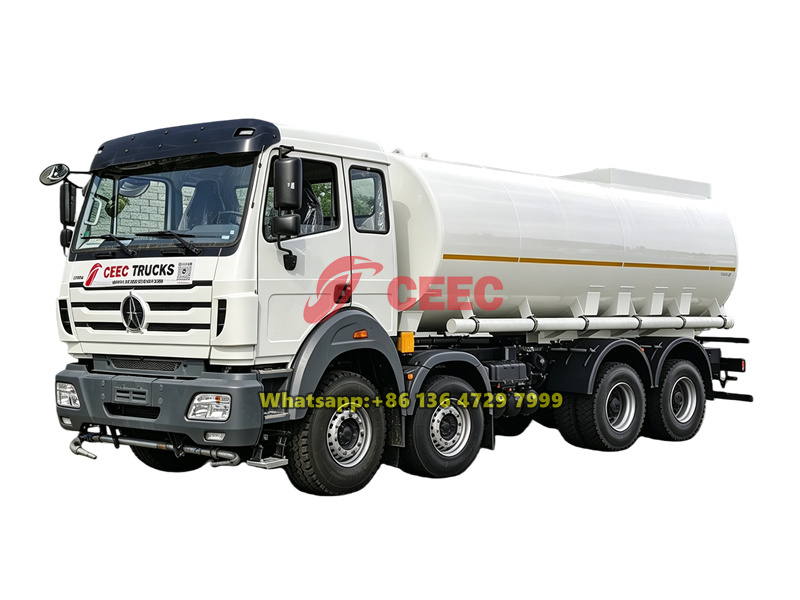 Beiben 8×4 28000 liters water sprinkler truck