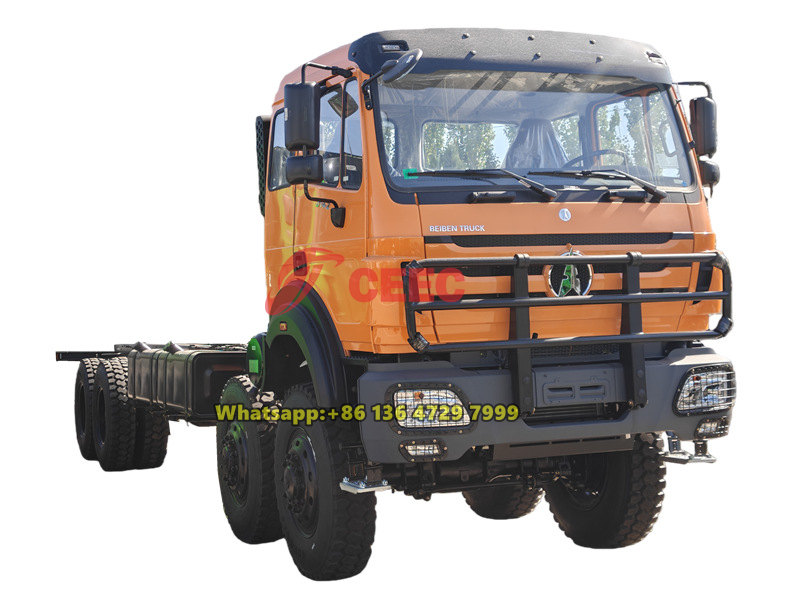 Beiben 8×8 off-road chassis for Africa Beiben 8×8 off-road chassis for Africa