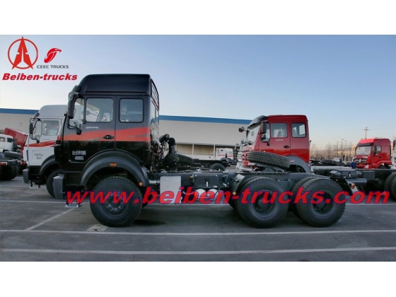 camion tracteur beiben 380hp 2638 10 roues North Benz 6x4 truck head