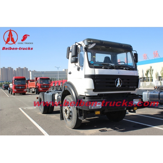 New BEIBEN North Benz NG80 4x2 290hp heavy trailer truck tractor head prime mover camion hot sale in Africa low price in stock