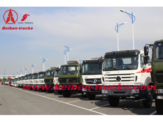 best price for China Beiben 10 wheels prime mover 340hp tractor truck